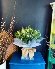 Woodland White Boxed Bouquet